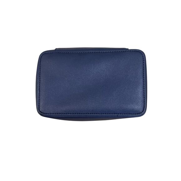 Missoni for Delta Travel Toiletry Bag Case Navy Blue Chevron Pattern New - Picture 6 of 7